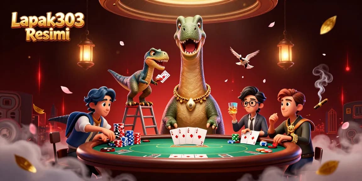 Experience thrilling gameplay with Lapak303 Resmi through exciting poker tournaments and vivid casino elements.