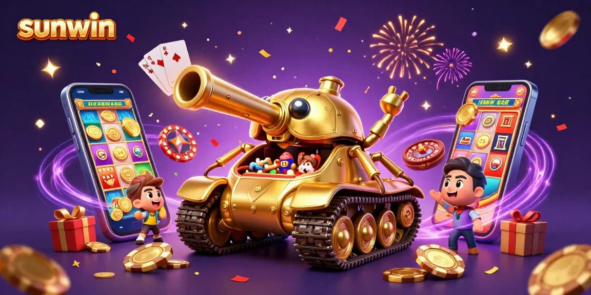 Experience the thrill with sunwin's miniature casino, featuring dynamic games and vibrant energy.