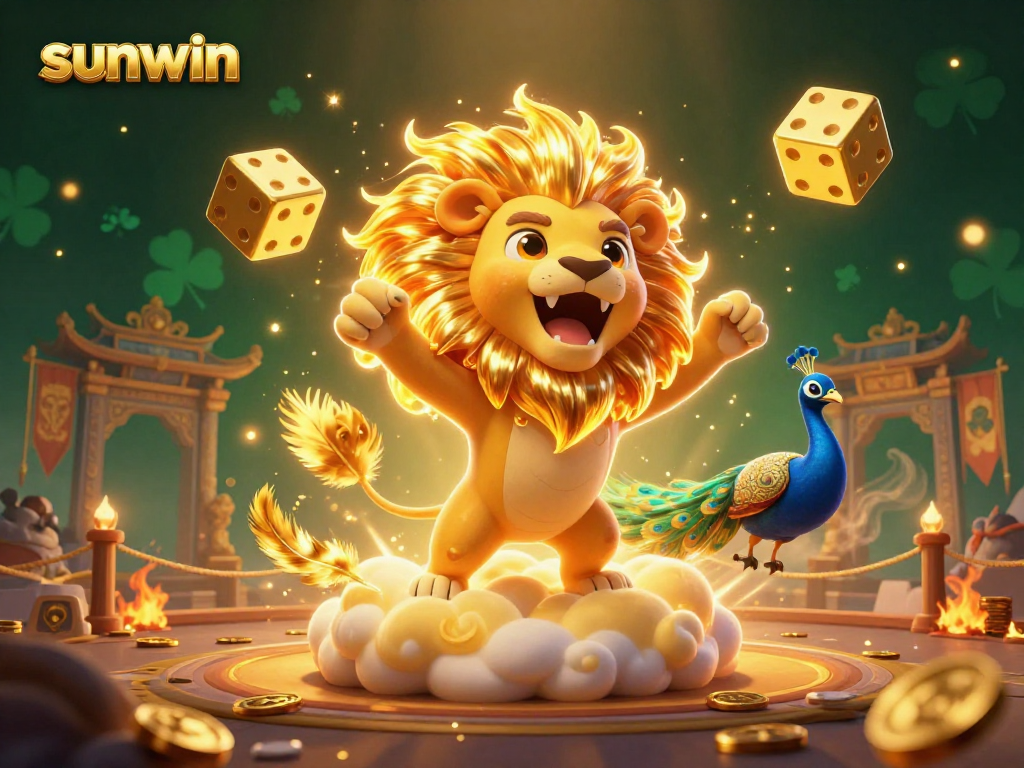 Experience thrilling moments at sunwin with vibrant 3D casino elements and dynamic characters.