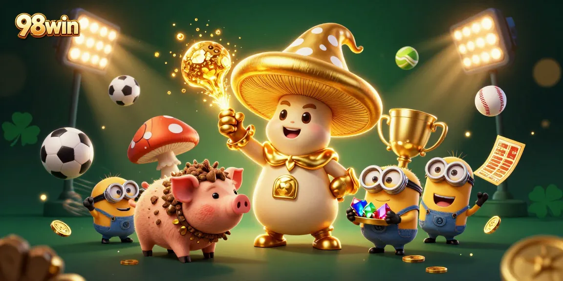 Engage in thrilling gameplay at 98win, where golden adventures and exciting betting opportunities await.
