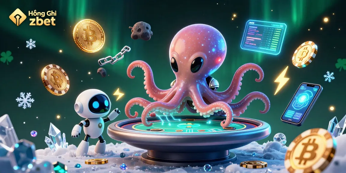 Experience thrilling poker action in Hướng dẫn zbet with an alien octopus dealer and crypto elements.