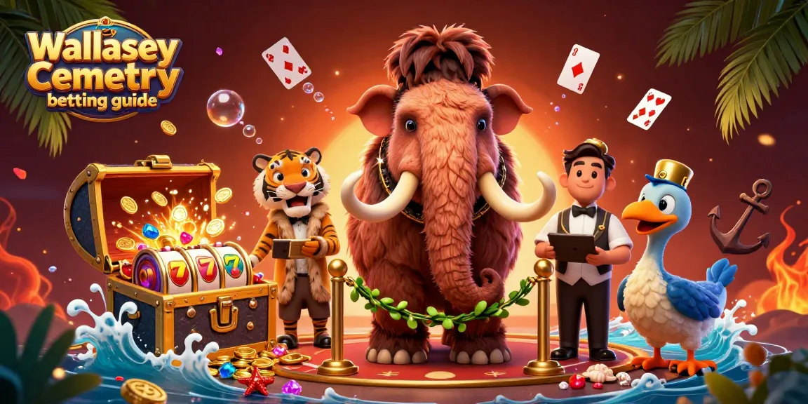 Experience the Wallasey Cemetery betting guide with vibrant casino characters and rich illustrations.